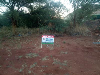 Vacant Land / Plot For Sale in Mokopane, Mokopane